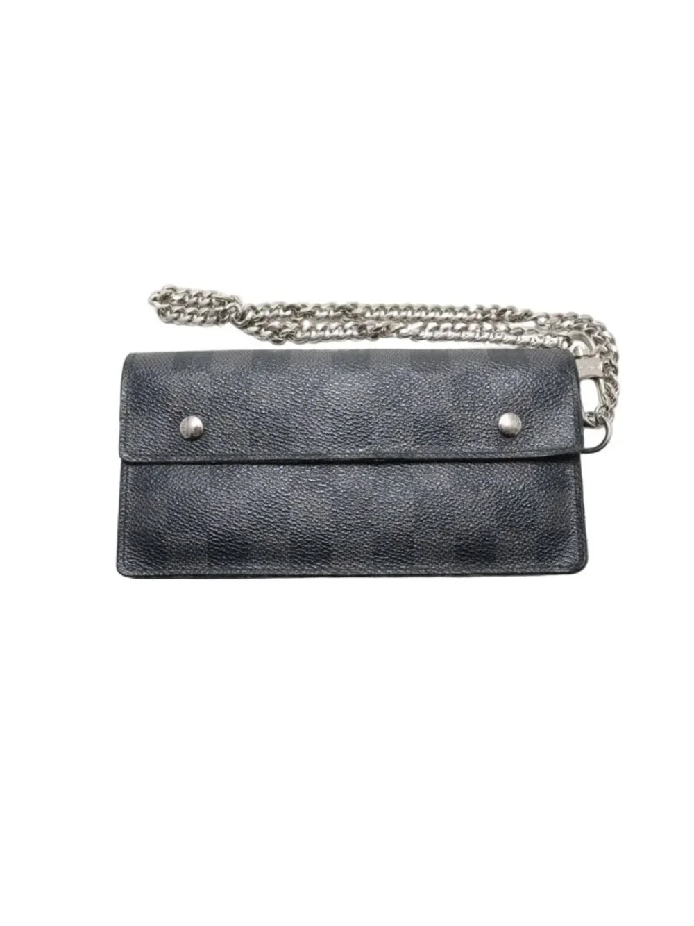 Louis Vuitton Damier Graphite Portefeuille Accordion Leather Wallet